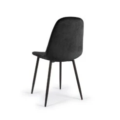 Cue Chair C02, Black Velvet -Meubelwinkel department cue chair c02 velvet 35