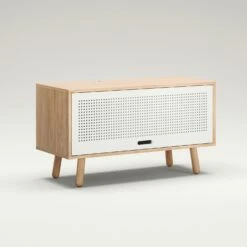 Ray Mediakast 100 Cm, Eiken / Wit -Meubelwinkel department ray media furniture 100 cm 29