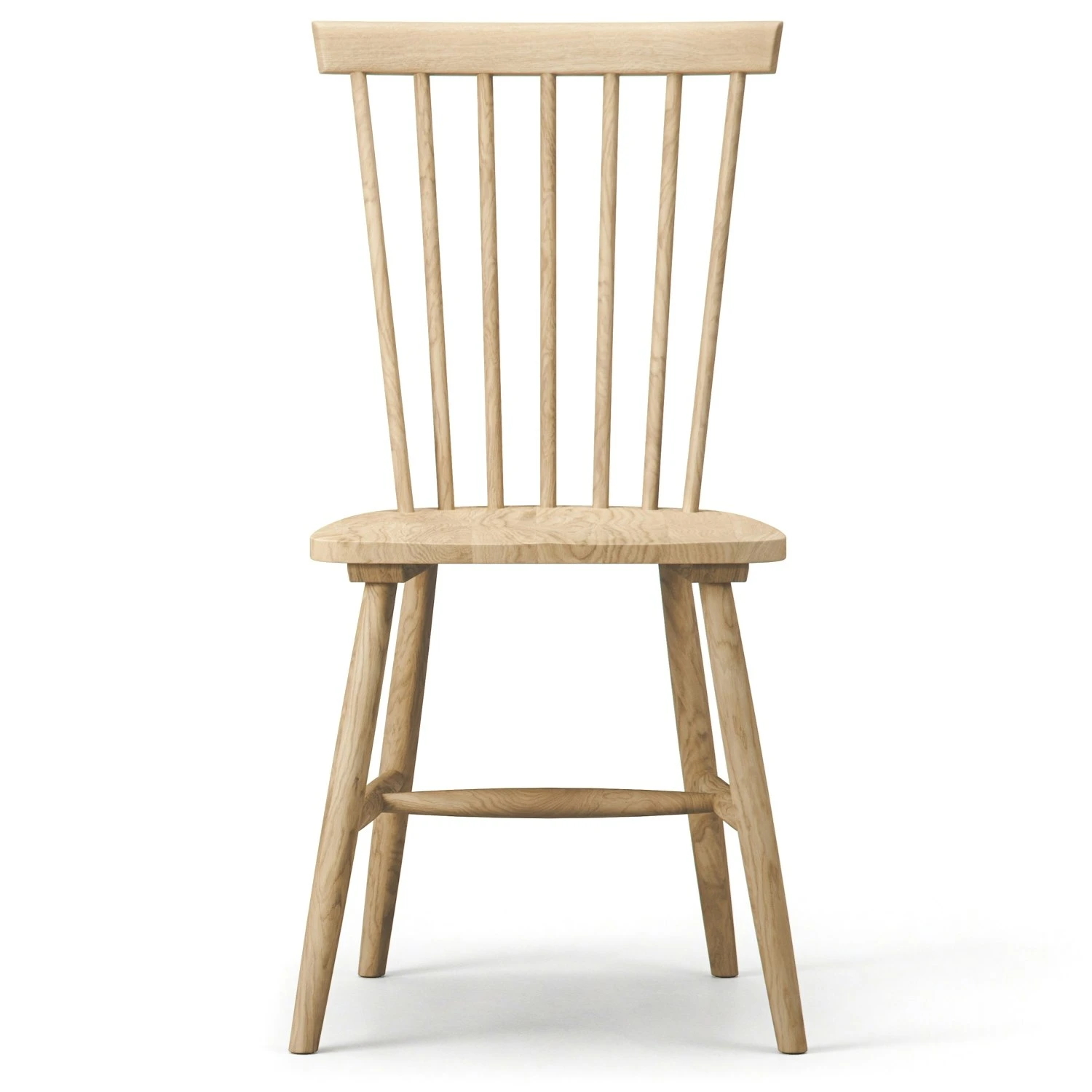 Wood H17 Windsorstoel, Wit Gepigmenteerd Eiken 3 Wood H17 Windsorstoel, Wit Gepigmenteerd Eiken