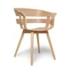 Design House Stockholm Wick Chair, Oak -Meubelwinkel design house stockholm wick chair oak 0