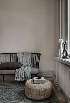 Dixie Poef Rond, Water Hyacinth -Meubelwinkel dixie poef rond water hyacinth 4