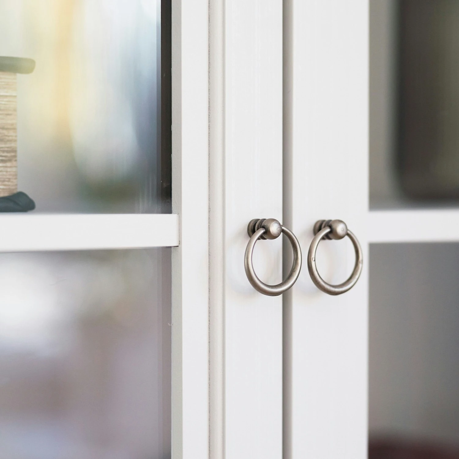 Stockholm 2.0 Vitrinekast 142 X 34 X 124, Whitewash 4 Stockholm 2.0 Vitrinekast 142 X 34 X 124, Whitewash - Afbeelding 2