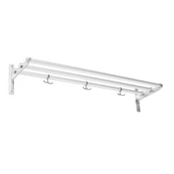 Nostalgi Hat Rack/Shoe Rack, Aluminium Fittings Hoedenrek, Gemaakt Van Gerecycleerde Aluminium Aluminium