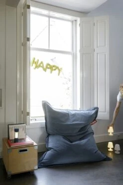 Fatboy Original Slim Velvet Beanbag, Cloud -Meubelwinkel fatboy original slim velvet beanbag 15