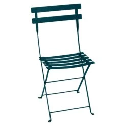 Bistro Metal Chair, Acapulco Blue