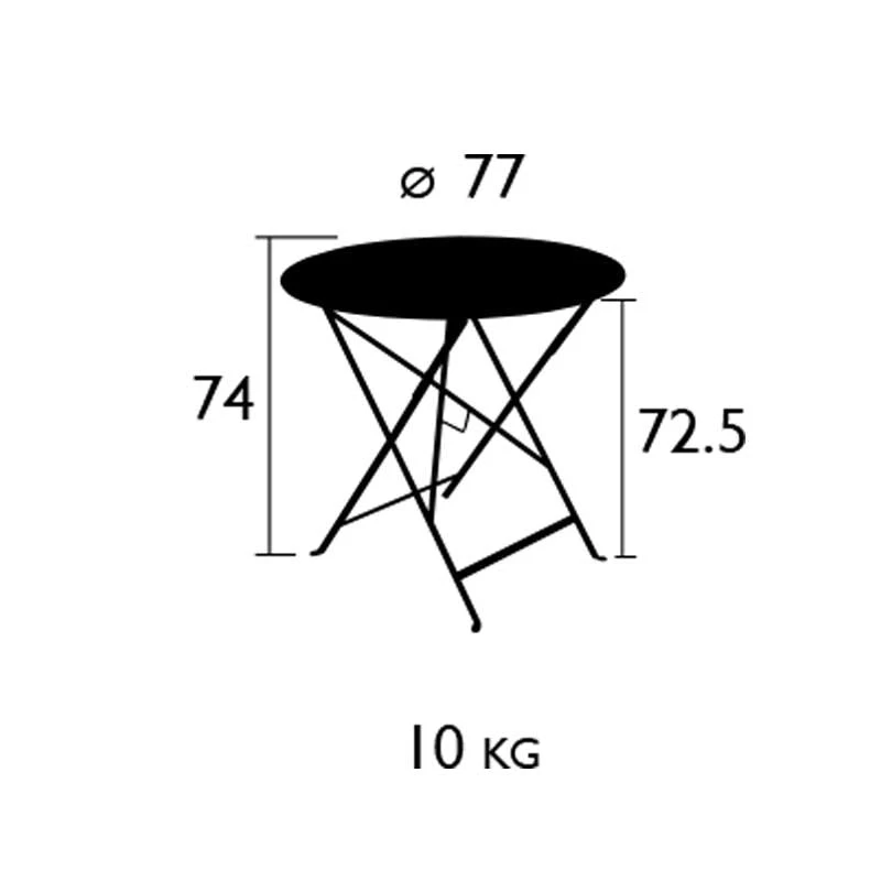 Floréal Table Ø77 Cm, Cactus 6 Floréal Table Ø77 Cm, Cactus - Afbeelding 4