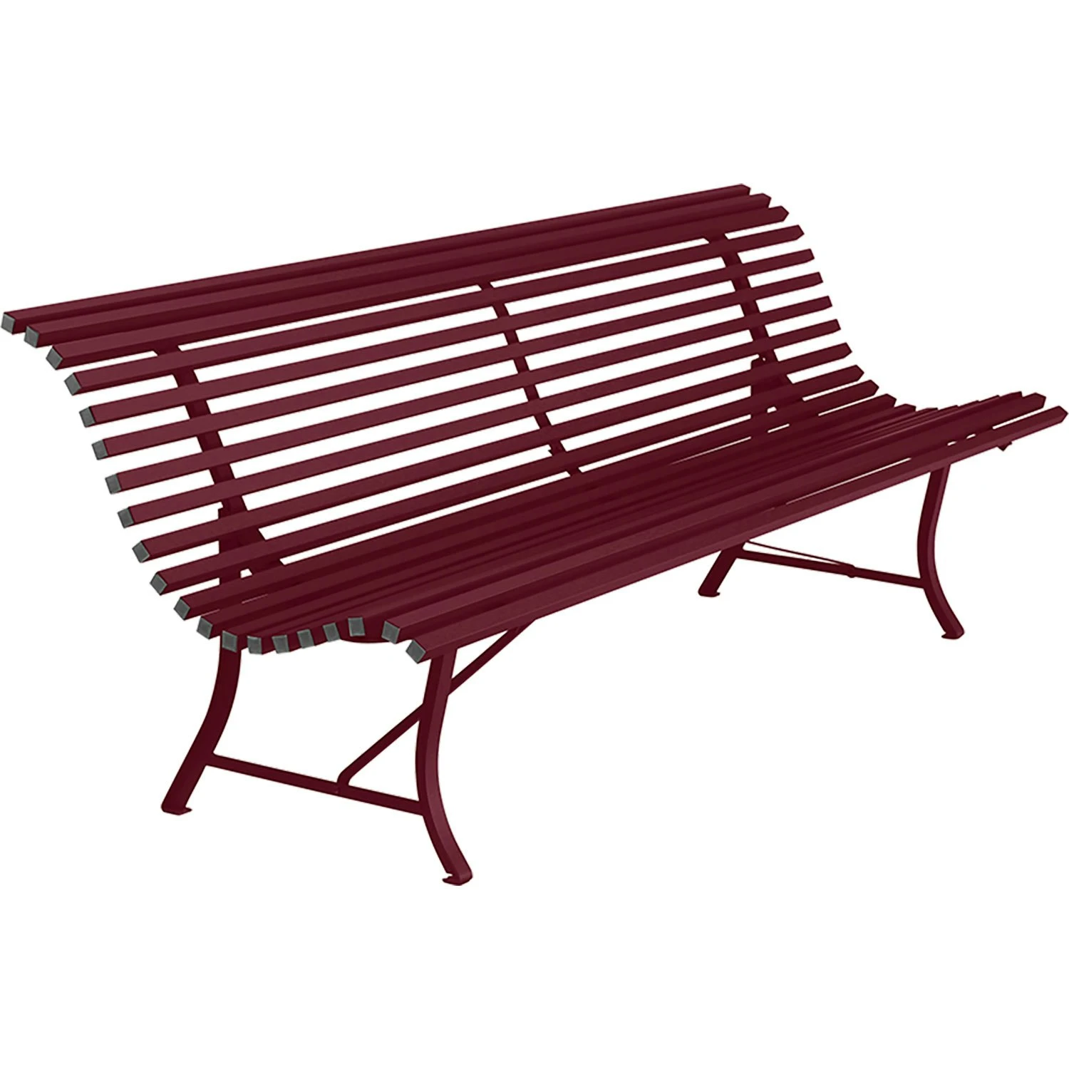 Louisiane Sofa 200, Black Cherry 3 Louisiane Sofa 200, Black Cherry