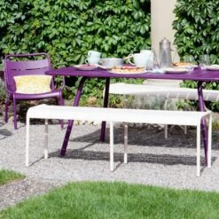 Luxembourg Fauteuil Laag, Chili -Meubelwinkel fermob luxembourg lounge chair chili 5