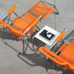 FIAM Spaghetti Ligbed, Oranje -Meubelwinkel fiam spaghetti sun lounger 41