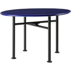 Gubi Carmel Salontafel 60x60 Cm, Pacific Blue