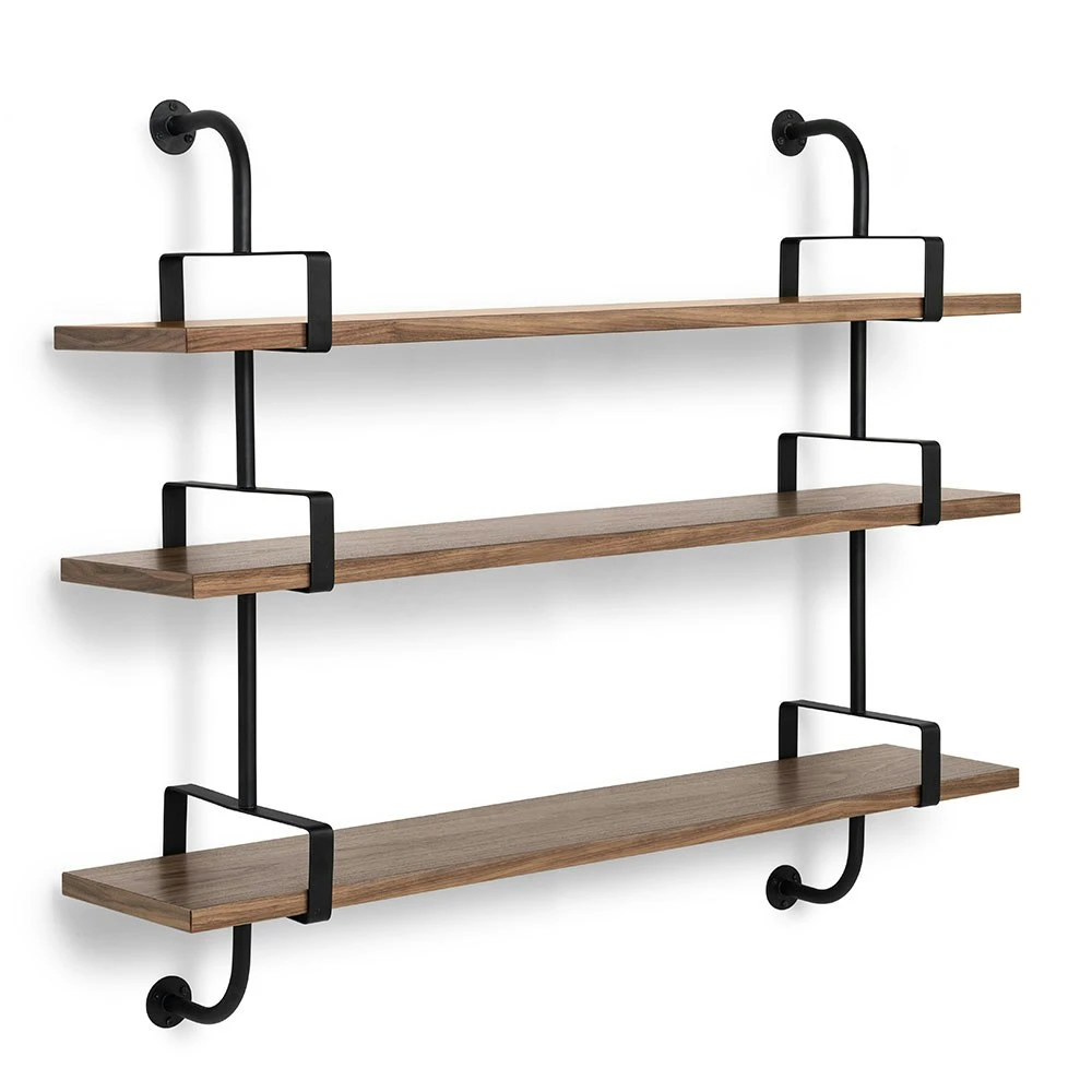 Gubi Demon Shelf 3, 155cm, Walnut 3 Gubi Demon Shelf 3, 155cm, Walnut