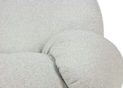 Gubi Pacha Outdoor Loungestoel Met Armleuning, Dedar Libera 003, Mosgroene Voet -Meubelwinkel gubi pacha outdoor loungestoel met armleuning 3