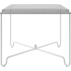 Gubi Tropique Eettafel 90x90 Cm, Wit