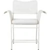 Gubi Tropique Eetkamerstoel, Classic White Semi Matt / Udine 06