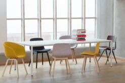 Hay AAC 23 Stoel, Gelakt Eiken Op Waterbasis / Steelcut Trio 446 -Meubelwinkel hay aac 23 stoel gelakt eikenhout op waterbasis 22