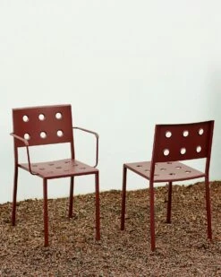 Hay Balcony Fauteuil, Iron Red -Meubelwinkel hay balcony fauteuil 1