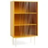 Hay Colour Cabinet Vitrinekast, Glazen Deur / Geel -Meubelwinkel hay colour cabinet tall w glass doors yellow 0