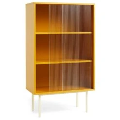 Hay Colour Cabinet Vitrinekast, Glazen Deur / Geel