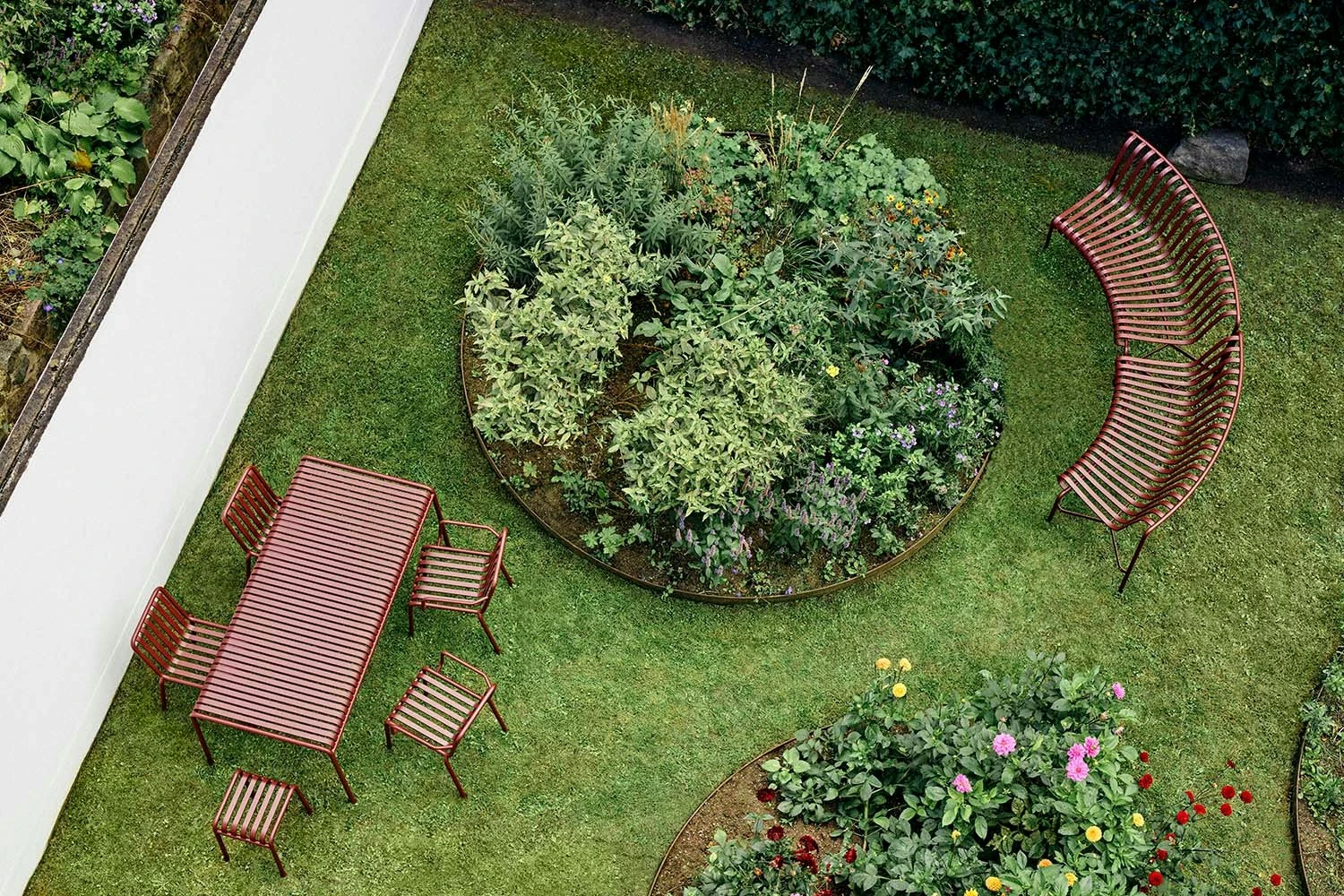 Hay Palissade Fauteuil, Iron Red 6 Hay Palissade Fauteuil, Iron Red - Afbeelding 4