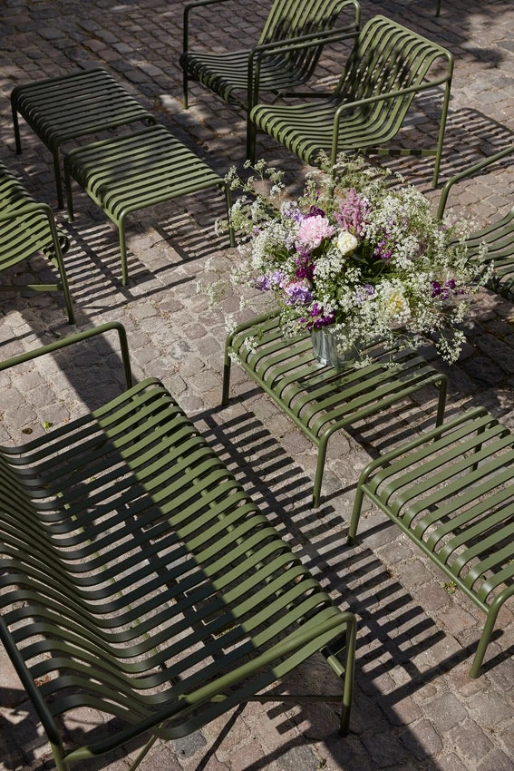 Hay Palissade Loungestoel Laag, Olijfgroen 7 Hay Palissade Loungestoel Laag, Olijfgroen - Afbeelding 5