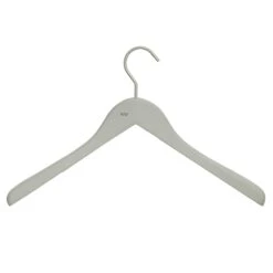 Hay Soft Kleerhanger Wijde Hanger 4-Pack, Grijs