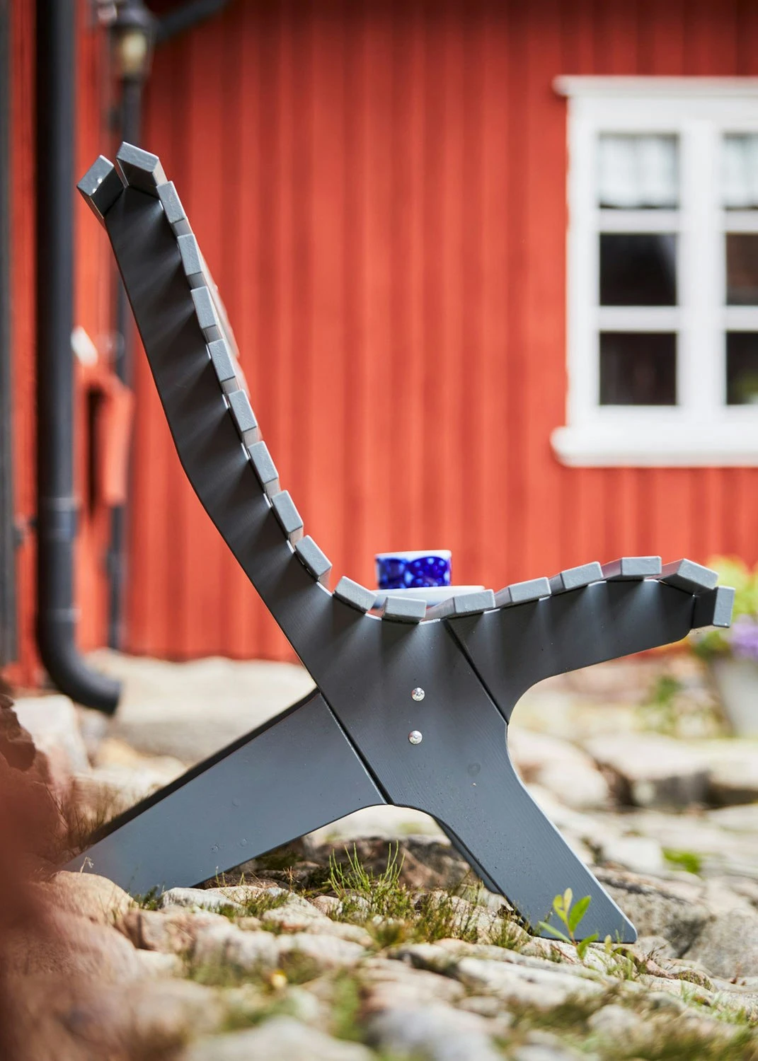 Lund Bank, Staalgrijs 5 Lund Bank, Staalgrijs - Afbeelding 3