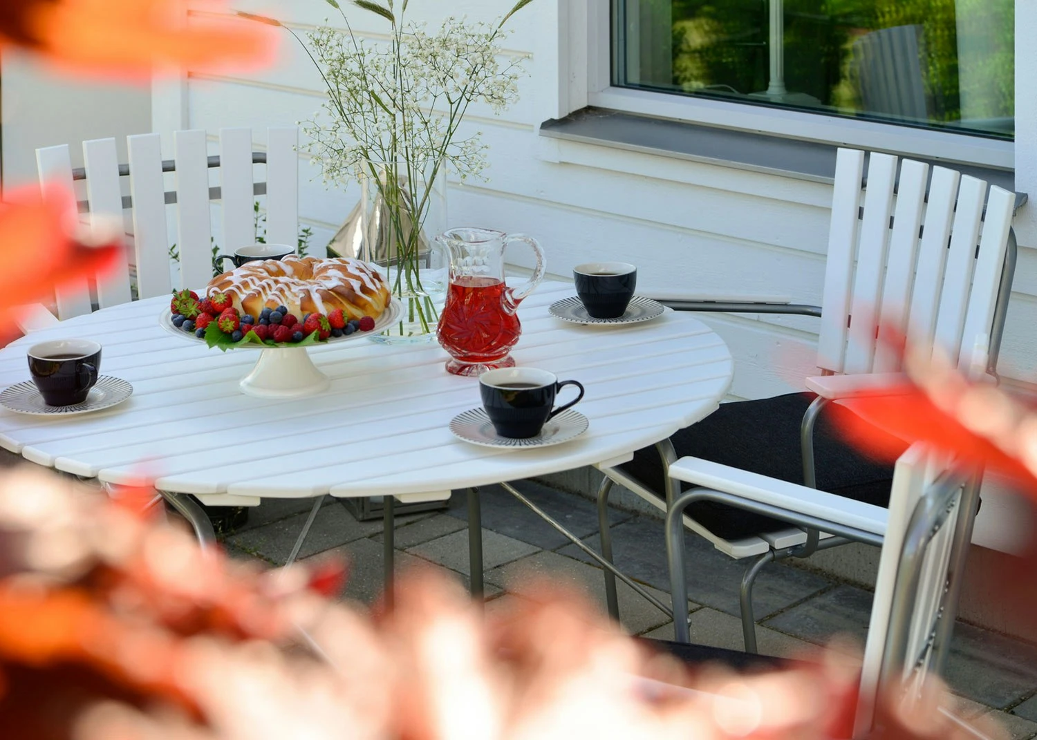 Sandhamn Tafelset, Wit 4 Sandhamn Tafelset, Wit - Afbeelding 2