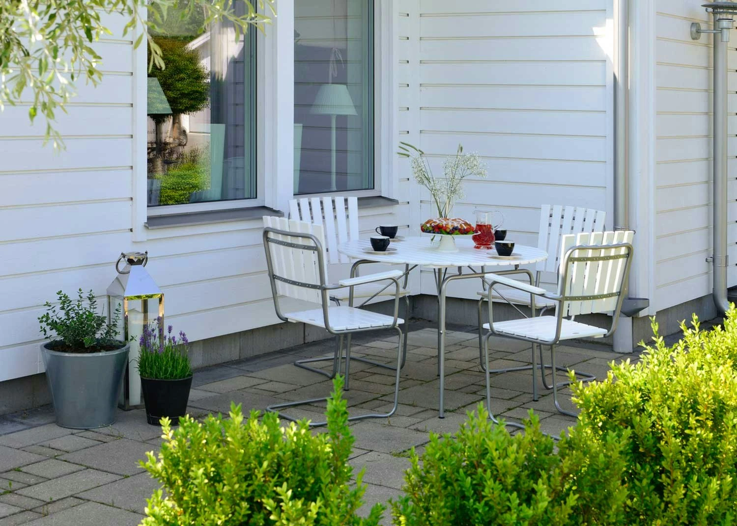 Sandhamn Tafelset, Wit 5 Sandhamn Tafelset, Wit - Afbeelding 3