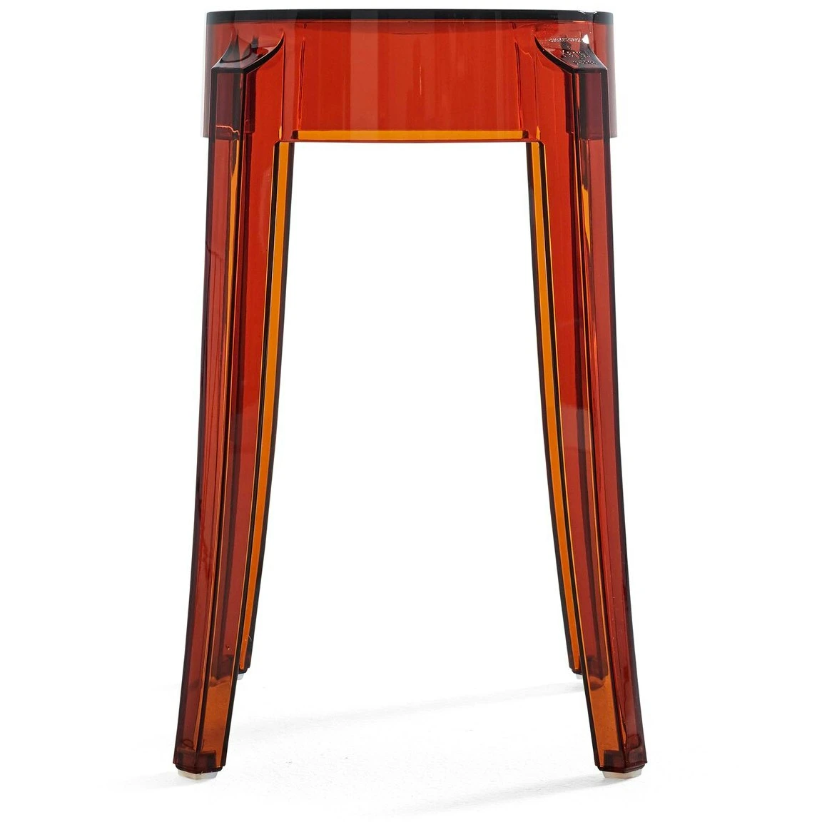 Kartell Charles Ghost Kruk, Amber 4 Kartell Charles Ghost Kruk, Amber - Afbeelding 2