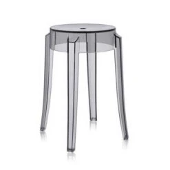 Kartell Charles Ghost Kruk, Donker Grijs