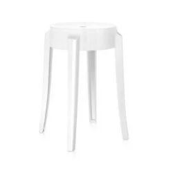 Kartell Charles Ghost Kruk, Wit