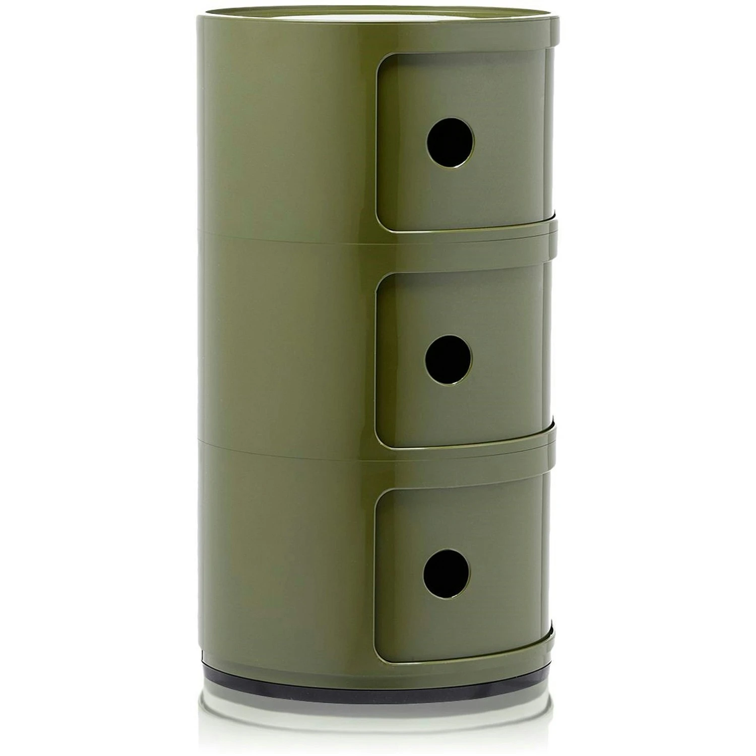 Kartell Componibili Modulesysteem 3 Compartimenten, Groen 5 Kartell Componibili Modulesysteem 3 Compartimenten, Groen - Afbeelding 3