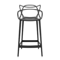 Kartell Masters Kruk 65 Cm, Zwart