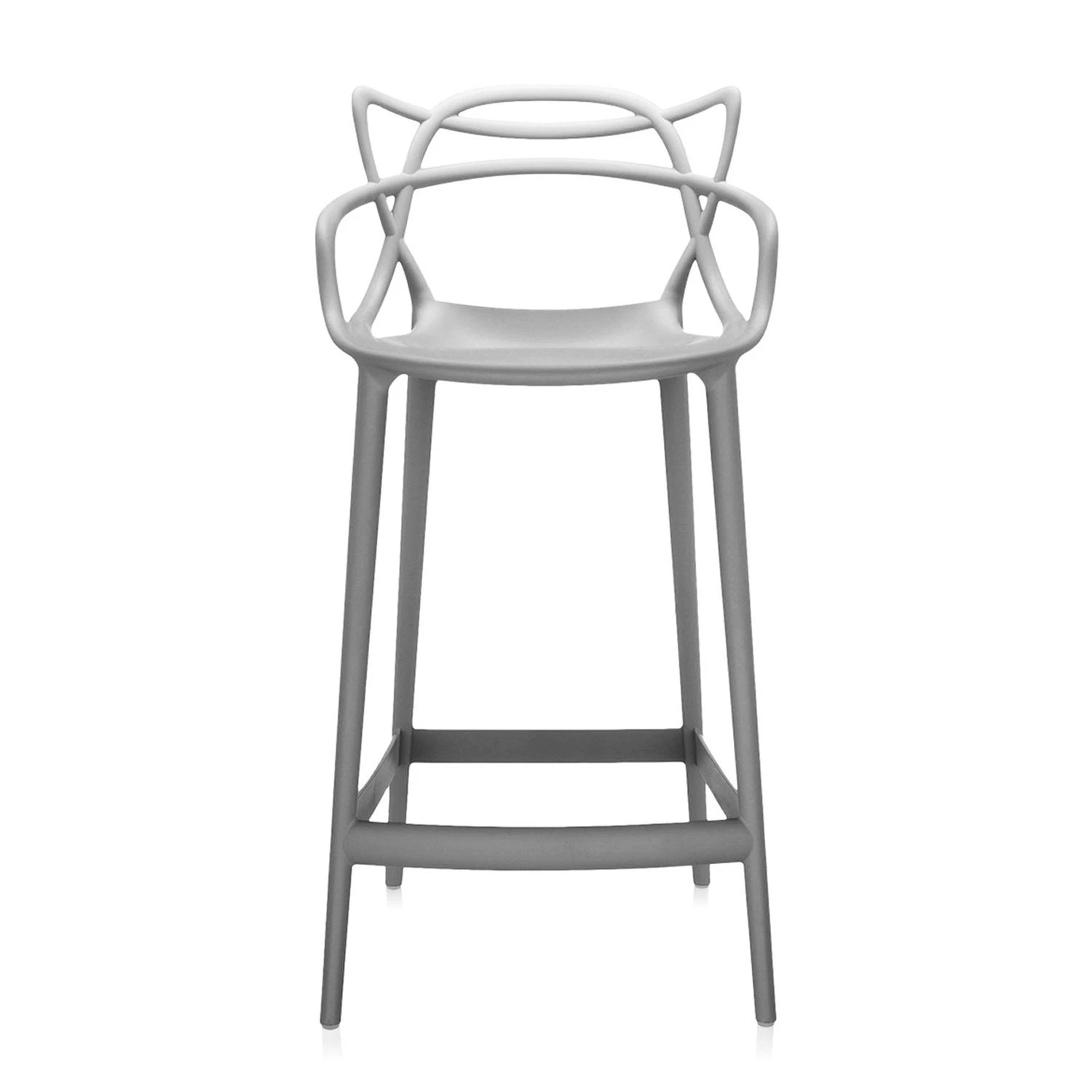 Kartell Masters Stool 65cm, Grey 3 Kartell Masters Stool 65cm, Grey