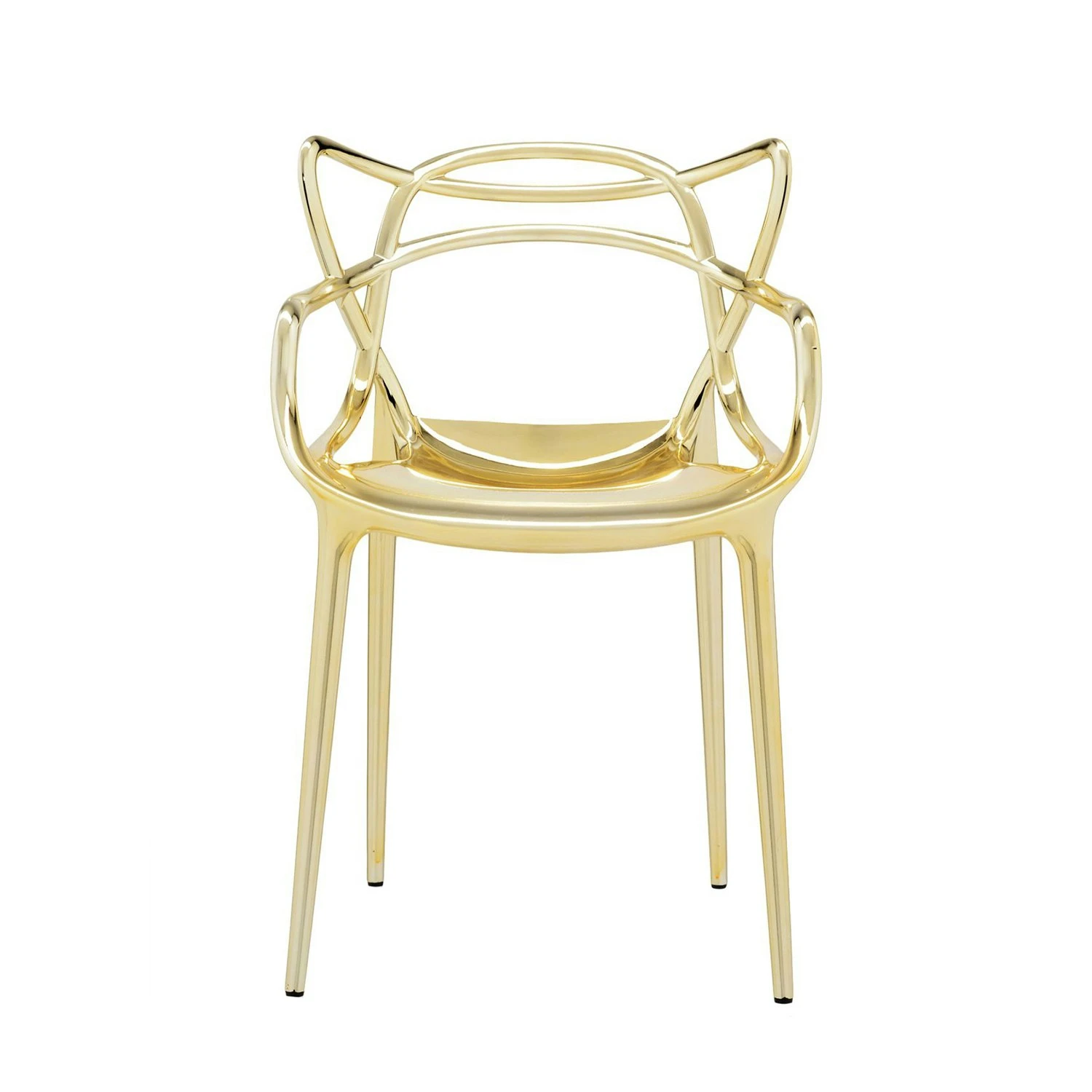 Kartell Masters Stoel, Goud 3 Kartell Masters Stoel, Goud