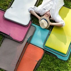 Lafuma Maxi Transat Batyline® Iso Ligstoel, Seigle II -Meubelwinkel lafuma maxi transat lounger 8