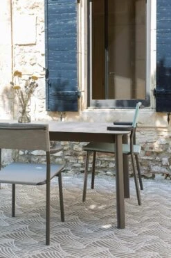 Lafuma Oron Batyline® Duo Fauteuil, Galet -Meubelwinkel lafuma oron dining chair galet titane 24