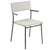 Lafuma Oron Batyline® Duo Fauteuil, Galet -Meubelwinkel lafuma oron dining chair galet titane 5