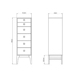 Höllviken Dresser 6 Boxes, Light Grey -Meubelwinkel mavis hollviken chest of drawers 6 drawers 9