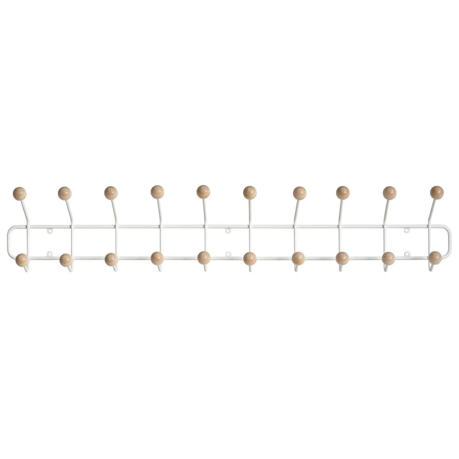 Maze Bill Horizontal Hanger L, Wit 2 Maze Bill Horizontal Hanger L, Wit