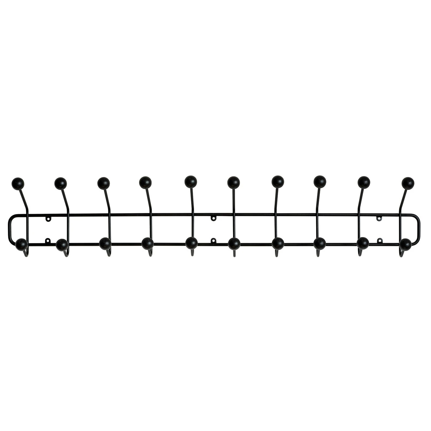 Maze Bill Horizontal Hanger L, Zwart 3 Maze Bill Horizontal Hanger L, Zwart