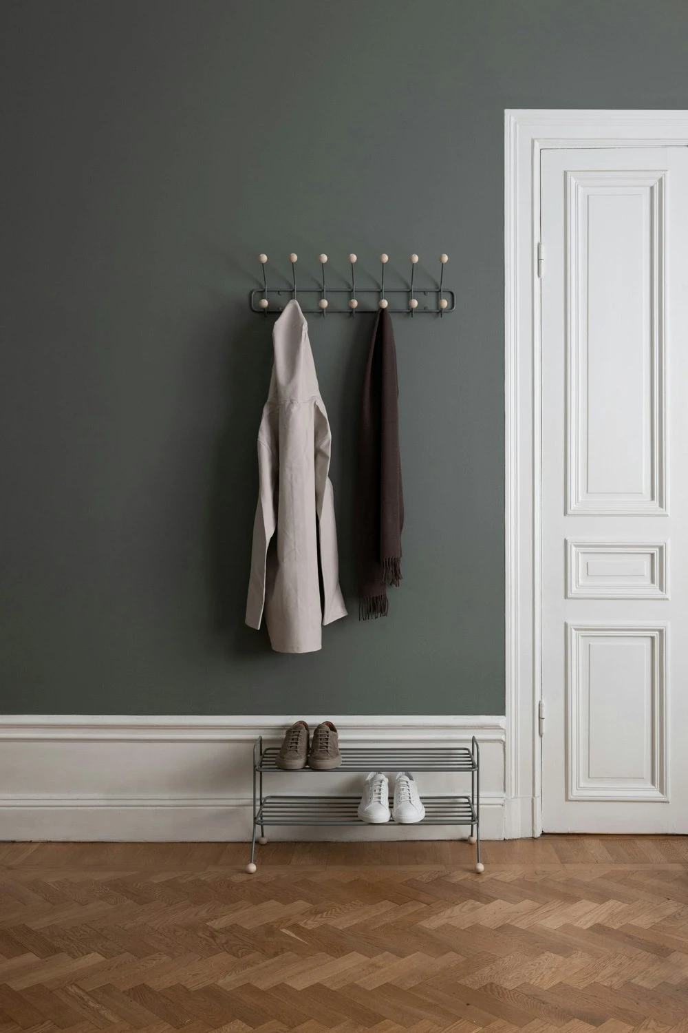 Maze Bill Horizontal Hanger S, Gray 4 Maze Bill Horizontal Hanger S, Gray - Afbeelding 2