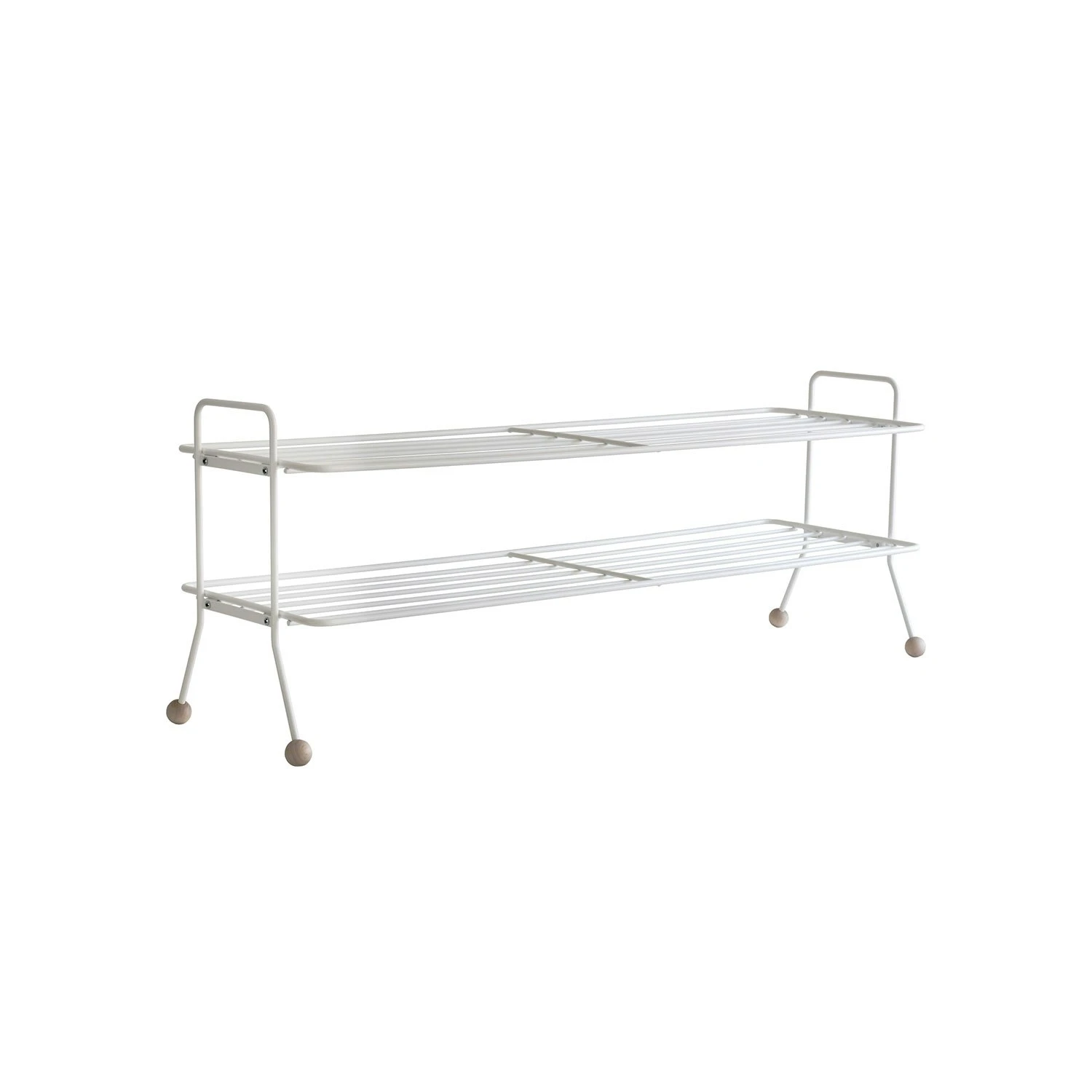 Maze Bill Shoe Shelf Schoenenrek L, Wit 3 Maze Bill Shoe Shelf Schoenenrek L, Wit