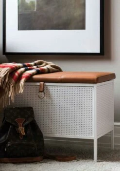 Maze Frank Storage Bench, Black/Black -Meubelwinkel maze frank storage bench 12 1