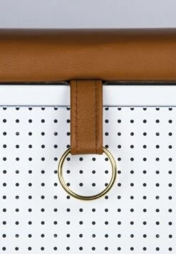 Maze Frank Opbergbank, Wit/Bruin -Meubelwinkel maze frank storage bench 25