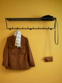 Maze Hoedenrek L, Zwart -Meubelwinkel maze hat rack l 27