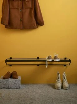 Maze Schoenenrek L, Zwart -Meubelwinkel maze shoe shelf l 27