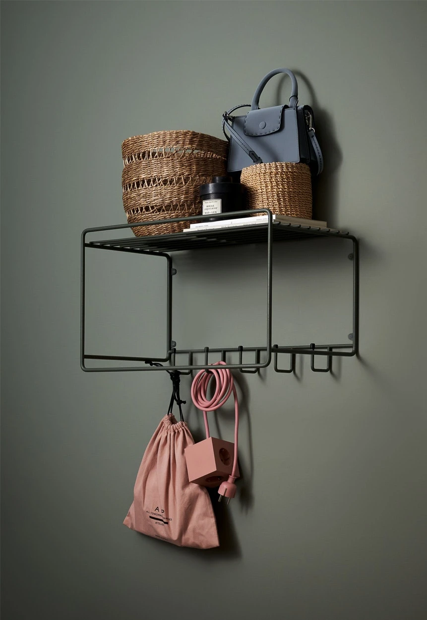 Maze Uptown Hoedenrek, Groengrijs 4 Maze Uptown Hoedenrek, Groengrijs - Afbeelding 2