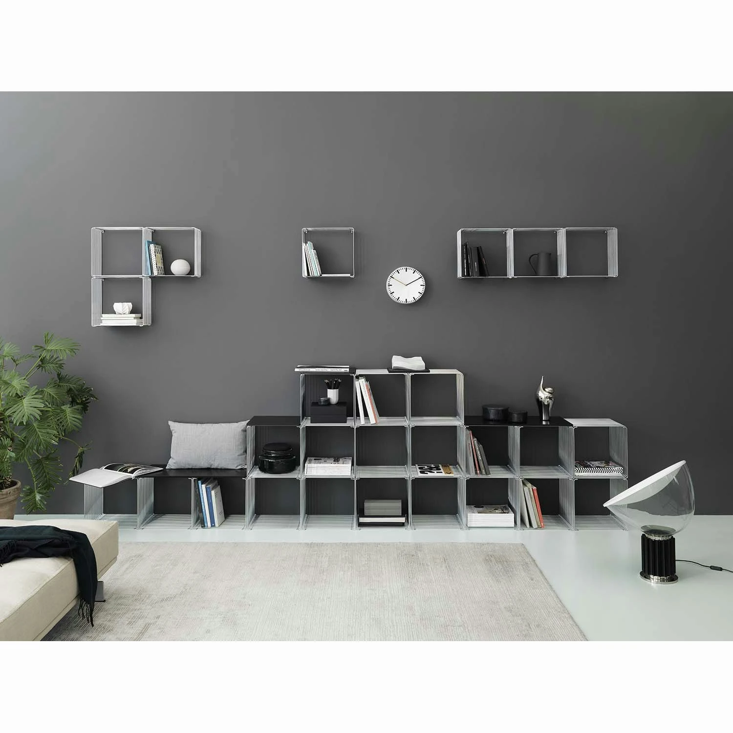 MONTANA Panton Wire Schap 18, Chroom 6 MONTANA Panton Wire Schap 18, Chroom - Afbeelding 4