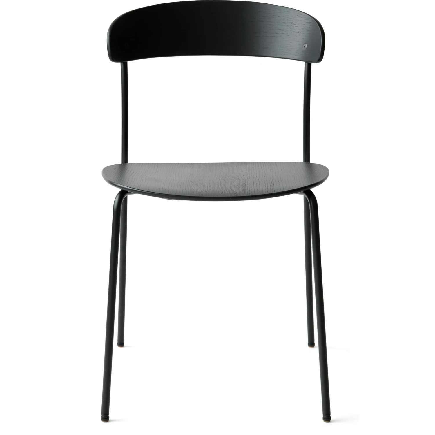 New Works Missing Stoel Zonder Armleuning, Zwart Eiken 3 New Works Missing Stoel Zonder Armleuning, Zwart Eiken